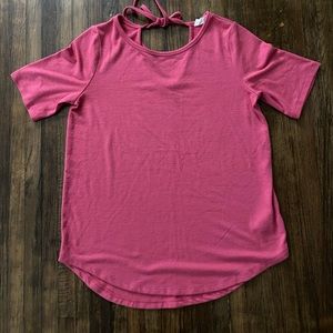 GAP Maternity top - raspberry pink